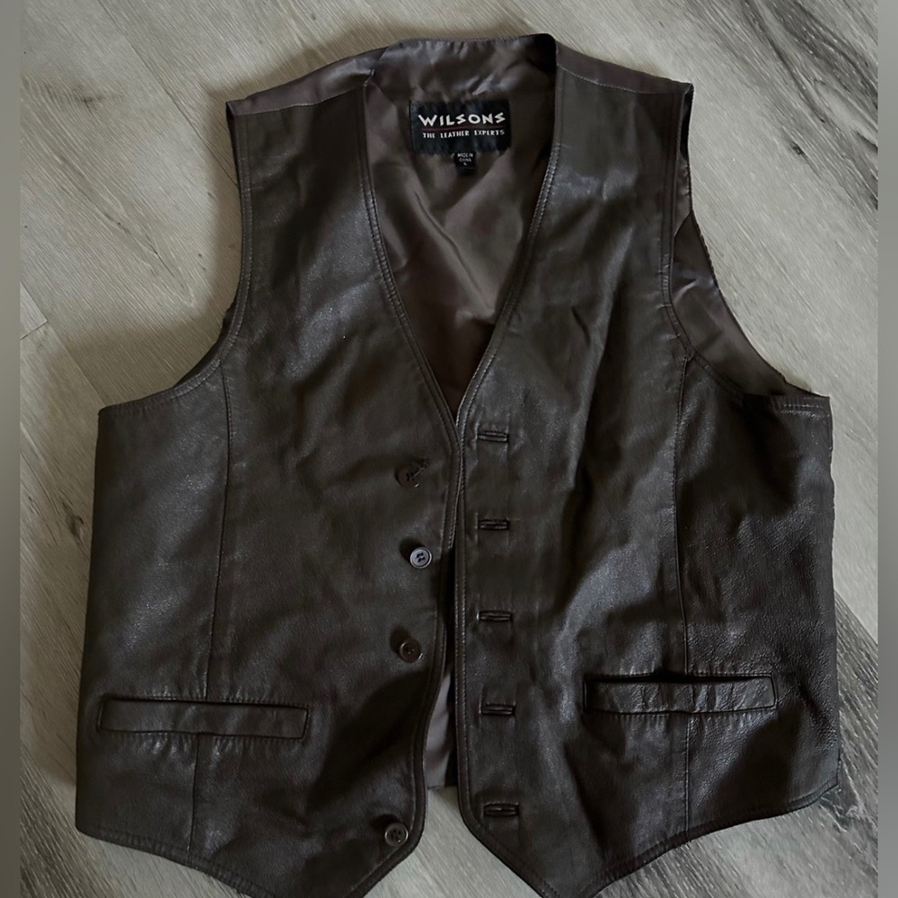 Wilson Leather Vest